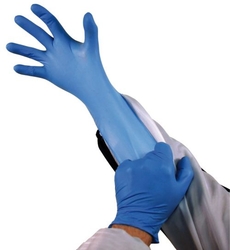 APP nitrilové jednorázové rukavice velikost XL